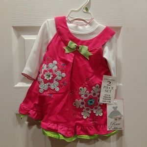 Rare Editions 2 Piece Little Girl's Set